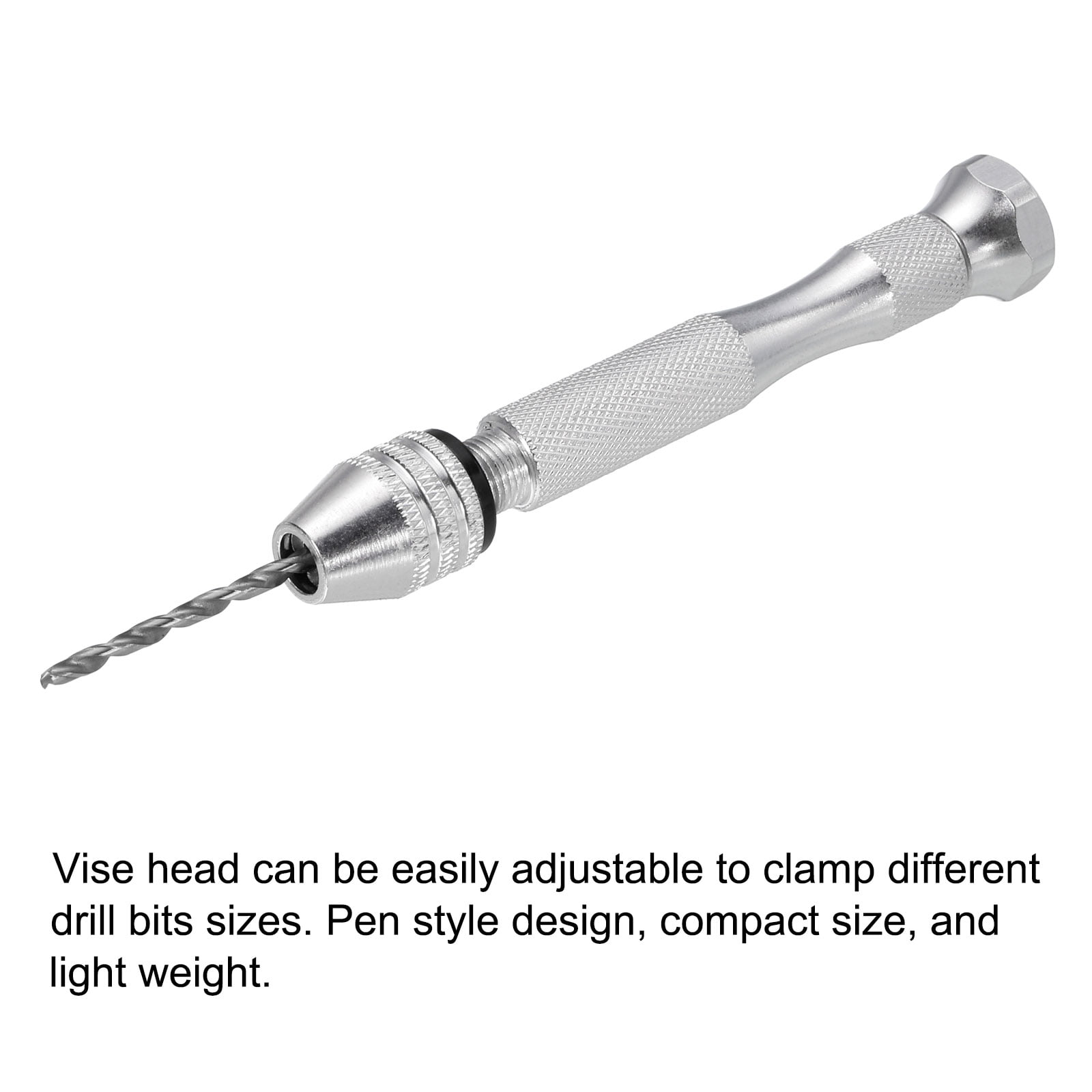 Portable Mini Hand Drill Twisted Workshop Aluminum Pin Vise Hand