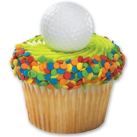 DecoPac Golf Ball Cupcake Rings (12 Count)