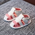 thumbnail image 3 of Infant Baby Girl Boy Sandals Comfort Premium Summer Outdoor Casual Beach Shoes with Flower Bowknot Anti Slip Rubber Sole Newborn Toddler Prewalker First Walking Shoes, 3 of 3
