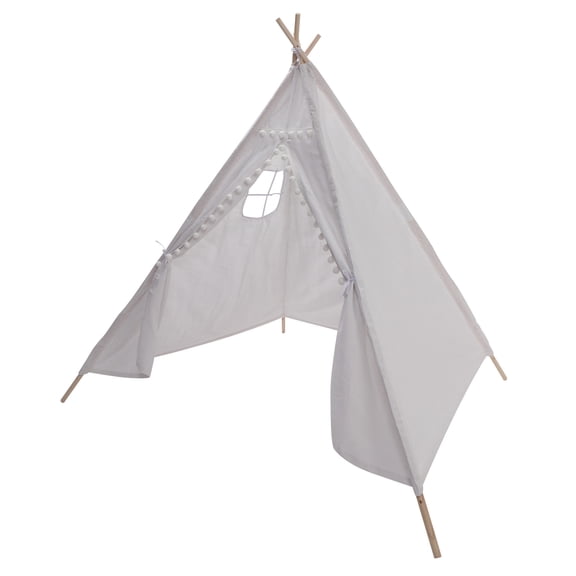 Kids Teepee Tent, Teepee Tent, Foldable Children Tent with Window, Kids Play Tent for Outdoor & Indoor