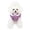 Purple, variant on kladzum Dog Clothes Fall and Winter Pet Clothing Winter Pet Supplies Lace Collar vests Dog Costumes