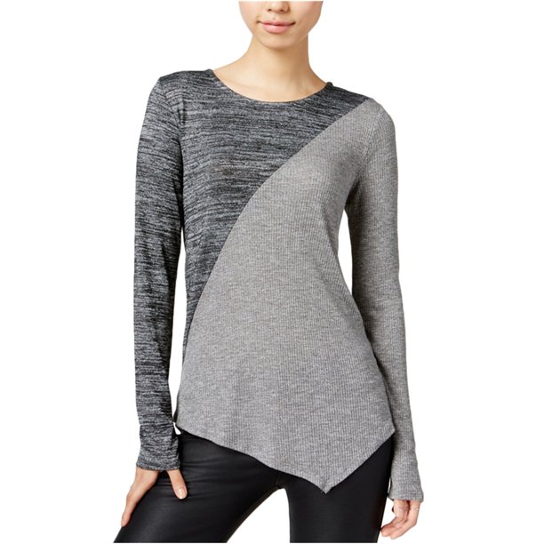 Blusa colorblocked bar III para mujer gris grande Pull-over