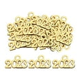 thumbnail image 2 of 100 piezas Mini 2023 Zulema DIY colgante joyería para llavero dorado, 2 of 8