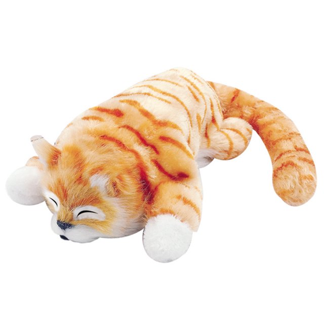 Niños Simulación Eléctrica Gatos Juguete De Peluche Gatitos Rollo Gatos Muñeco De Peluche Decoración De La Habitación Niños Cumpleaños Regalos De Navidad Serendint EL018136-01