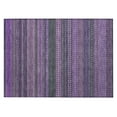 thumbnail image 2 of Addison Rugs Chantille Indoor/Outdoor Transitional Stripes Purple Washable Rectangle Rug, 1'8" x 2'6", 2 of 6