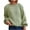 Green, variant on Plus Size Sweaters For Women Sevevn Women's Loose Casual Solid Color Lantern Sleeve Pullover Knitted Sweater