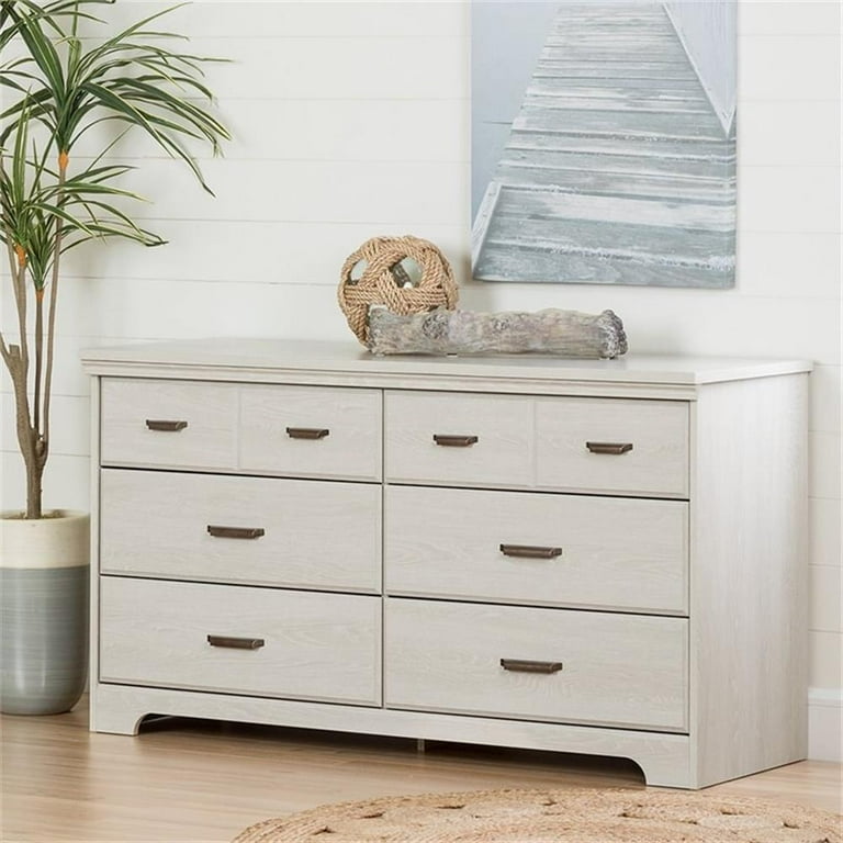 Winter Oak Bedroom Set: 2 Dressers, 2 Nightstands and a Chest
