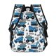 thumbnail image 4 of Fotbe Blue Excavator Mochila Casual con Estampado para Escuela, Viajes y Actividades al Aire Libre - Duradera, Ligera y Cómoda, 4 of 5