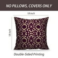 thumbnail image 2 of LALILO Throw Pillow Covers Floral Baroque Damask White And Gold Cushion Cover 18" x 18", 1640 Pack, 2 of 6