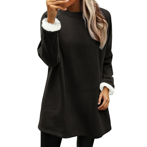 Fall Outfits for Women 2026 Long Sleeve Warm and cozy all through autumn and winter M Black Fall Top