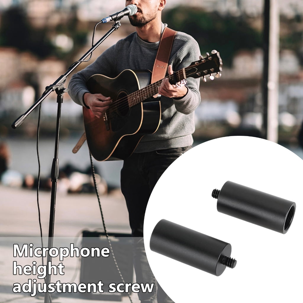 JROCHE 5/8inch Female to 1/4inch Male Conversion Screw for Tripod Microphone Stand