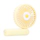 thumbnail image 1 of Ventilador portátil, mini ventilador recargable con estampado de flores, calidad de ventilador de mano en la que puedes confiar, 1 of 8