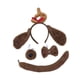 thumbnail image 5 of Diadema con orejas de perro, adorable disfraz de cachorro para Halloween Estilo D, 5 of 9