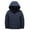 Blue, variant on Kids Lightweight 𝗪aterproof Puffer Jackets Quilted Hooded Padded Insulated down Coats Boys Girls Zipper Outwear