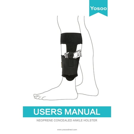 Yosoo Ankle Holster,Upgraded Yosoo Ankle Holsters with Magazine Pouch Concealed Carry Gun