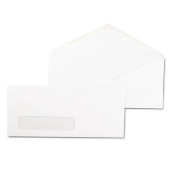 Enveloppe Commerciale pour Fenêtres- V-Flap- 10- Blanc- 500/boîte