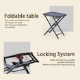 thumbnail image 6 of Lacoo Zero Gravity Chair Set with Table and Cup Holders Adjustable Lounge Chair for Poolside, Yard and Patio,Blue, 6 of 10