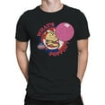 thumbnail image 2 of Officially Licensed What's Poppin' Vintage Bubble Gum Cartoon Men's T-shirt, 2 of 3