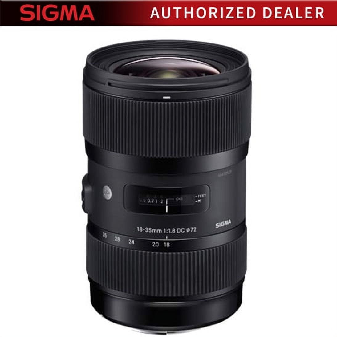 Sigma 210205 18-35mm F1.8 DC HSM Lens for Sony APS-C 