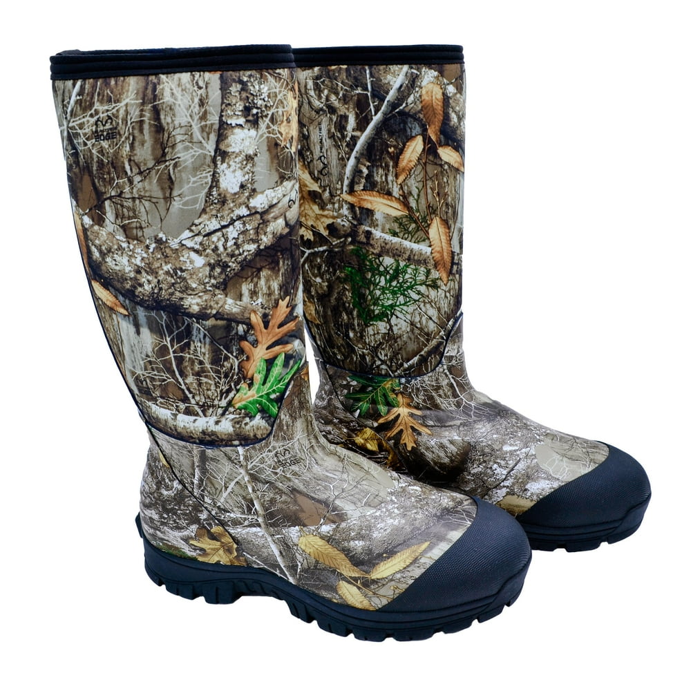 realtree steel toe boots
