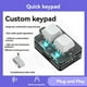thumbnail image 2 of Teclado Bluetooth Mini de 2 Teclas Copiar Pegar Intercambio en Caliente Juegos una Tecla Contraseña Accesorios de Llave Mecánica para el Hogar y Viajes B, 2 of 5