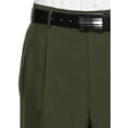 thumbnail image 2 of RGM Men's Work To Weekend Pleated Front Dress Pant Finished Hem With No Cuff, 2 of 4