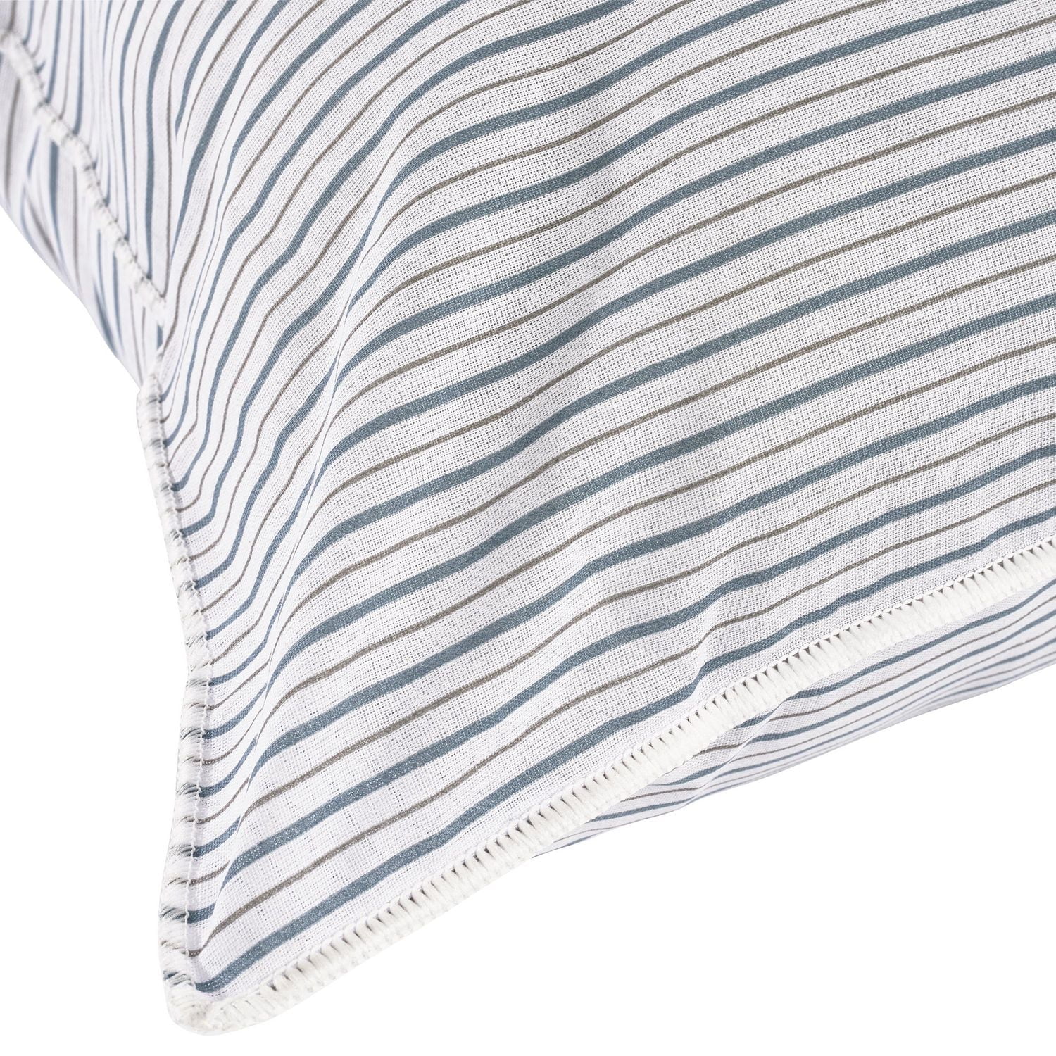 Blue Whale Striped Bed Pillow