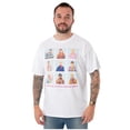 thumbnail image 1 of Barbie Mens White Short Sleeved T-Shirt, 1 of 6