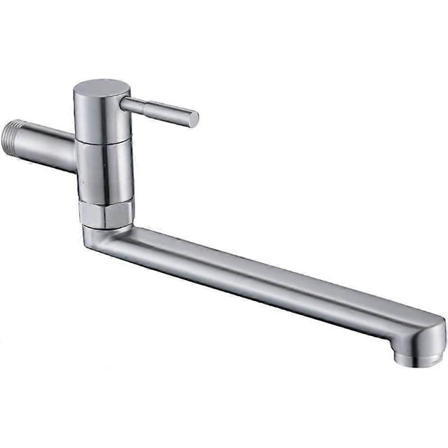 Wall Mounted Stainless Steel Sink Faucet