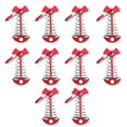 thumbnail image 2 of Tnobhg 10Pcs Rope Buckles Tent Accessories Durable Aluminum Alloy Multi-functional Fish Bone Nail for Outdoor Camping, 2 of 8