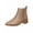 Taupe, variant on C & C California Womens Faux Suede Pointed Toe Ankle Boots