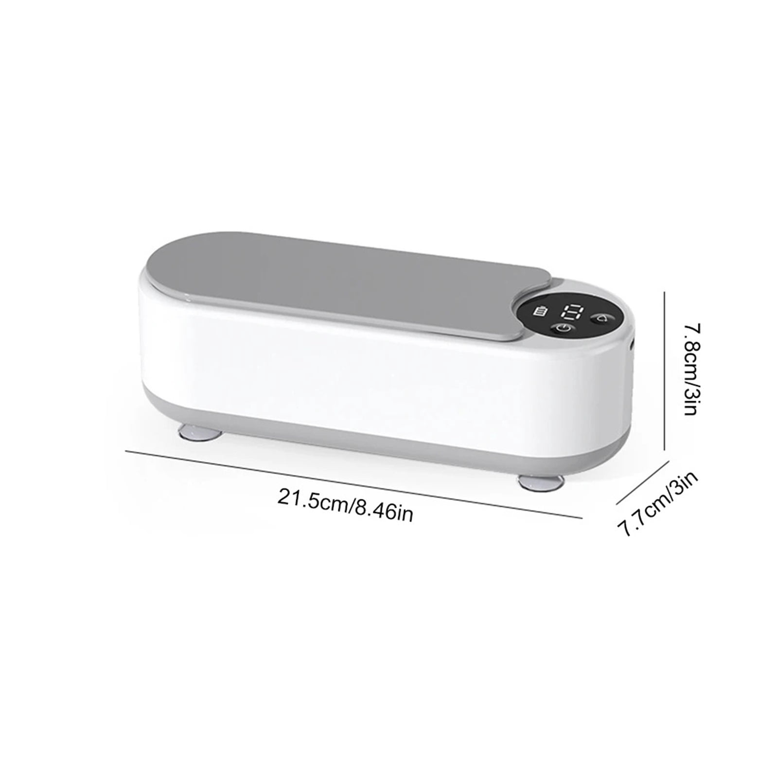 Ultrasonic Eyeglass Washing Tool Portable Glasses Cleaner Retainer Cleaner Machine Multifunctional