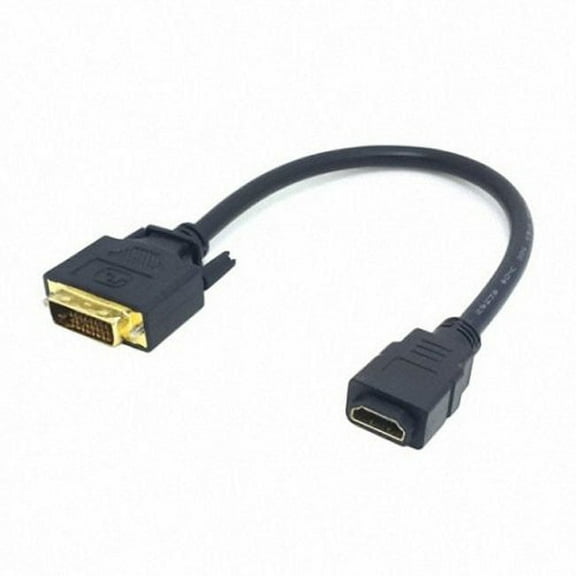 CY DVI 24 1 Male ale to HDMI Female Adapter Converter Cable For PC Laptop HDTV 10cm
