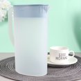 thumbnail image 1 of BRIGHTFUFU 1Pcs Beverage Kettle Heat Resistant Plastic Pitcher With Lid For Cold Water Storage And Easy Refill Blue 1.6L, 1 of 8