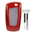thumbnail image 2 of Key Fob Cover, Car Key Shell Carbon Fiber Keyless Entry Remote Fob Cover Case For F20 F21 F22 F23 F22 F23 F30 F31 F10 F11, 2 of 8