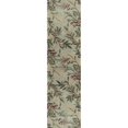 thumbnail image 1 of HomeRoots 353008 2 ft. 6 in. x 10 ft. Runner Wool Sage Area Rug, 1 of 1