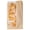 Kraft/Large, variant on Bag Tek Kraft Paper Small Bread Bag - with Side Window - 4 3/4" x 2 3/4" x 8 1/2" - 100 count box