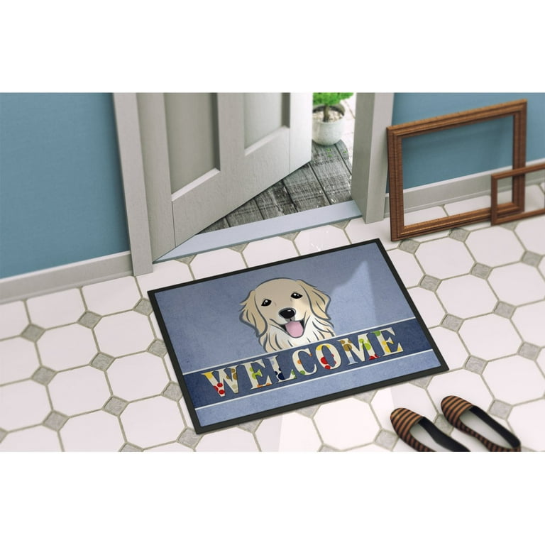 Nice Shoes Golden Retriever Doormat