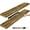 Rustic Brown, variant on Floating Shelves for Wall - 35 Inch Long Bathroom Shelves, Wall Decor for Bedroom, Kitchen, Living Room & Book Storage - Mounted Floating Shelf with Invisible Brackets ( 2 Pack) | Long Wall Shelves