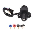 thumbnail image 1 of Cerradura del interruptor de encendido de la motocicleta con llaves aptas para Honda CBR250 CBR250RR MC17 MC19 MC22, 1 of 5