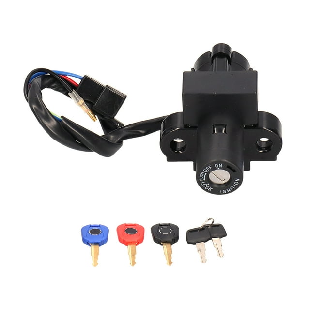 Cerradura del interruptor de encendido de la motocicleta con llaves aptas para Honda CBR250 CBR250RR MC17 MC19 MC22