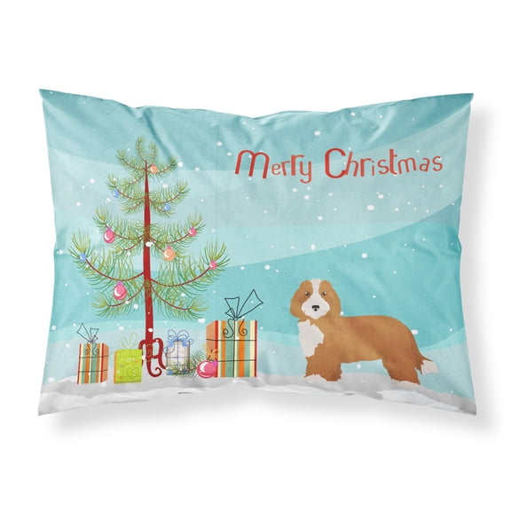 Doxiepoo 2 Christmas Tree Fabric Standard Pillowcase