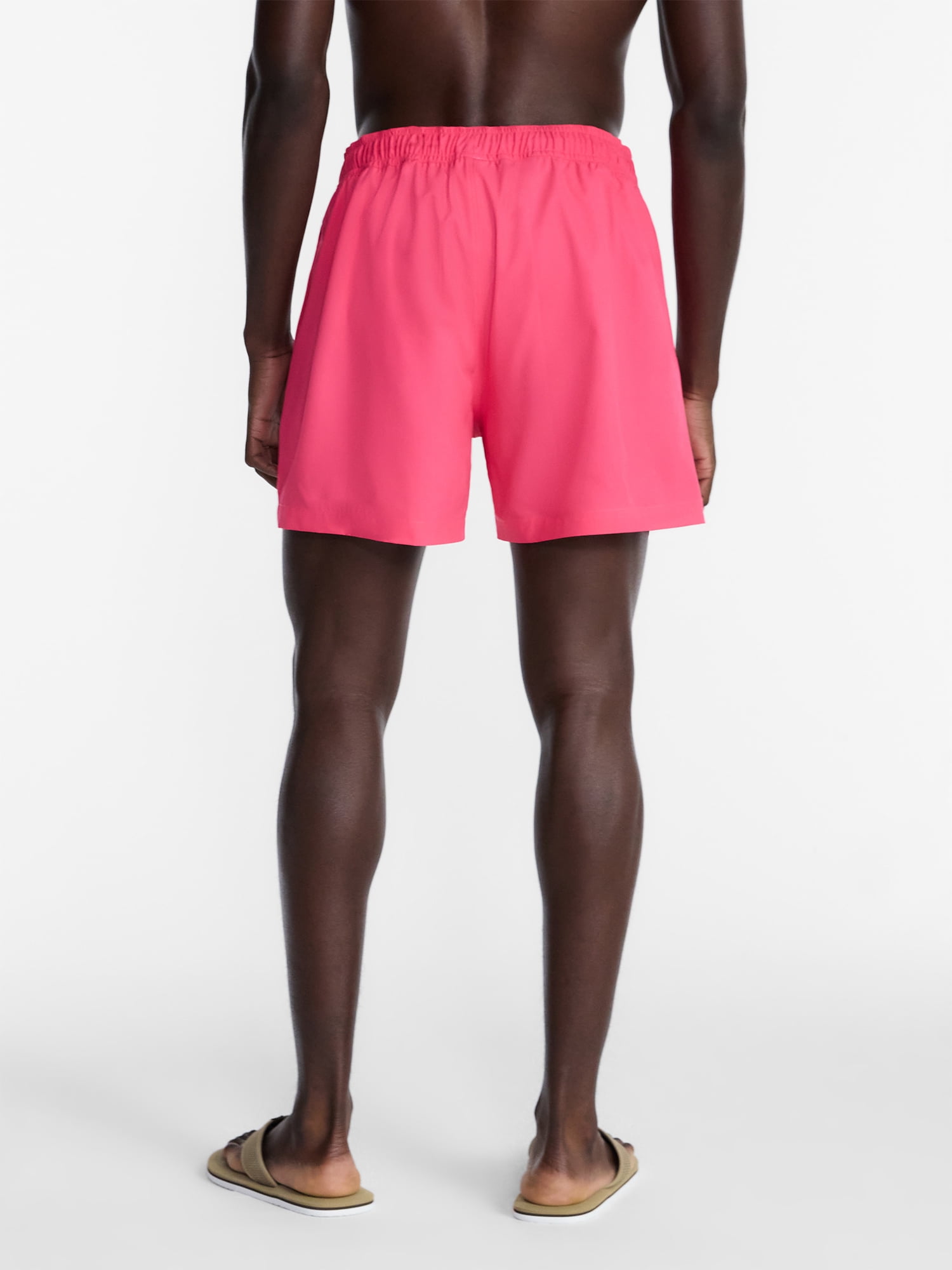 Hot Boy Summer by Megan Thee Stallion Men’s 5'' inseam Mesh Swim Shorts, Sizes S-3XL