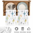 thumbnail image 5 of Blue Yellow Diamond Kitchen Towels Set of 1, Modern Geometric Middle Century Absorbent Dish Towels for Kitchen, Microfiber Hand Towel, Quick Drying Tea Towel for Cleaning Decorative Dishcloths, 5 of 7