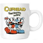 Cuphead coffee mug Videogame Cuphead"Don't deal the devil" funny cup tea