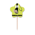thumbnail image 1 of Caballo verde horselaugh boca ancha Selección de pastelitos Star lable Flag en palillos de dientes, 1 of 3