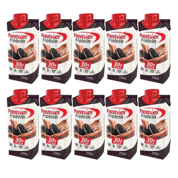 Premier Protein Cookies and Cream Shake, 10 ct./11 oz.