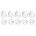 thumbnail image 1 of Tapa de protección de tuerca Uxcell, 10Pcs M18x26x32mm - Tapa de protección de tornillo hexagonal de plástico, cubiertas de perno de cabeza hexagonal de cúpula, tapas decorativas impermeables (Blanco), 1 of 7