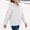 White, variant on Mooqilaa Girls Puffer Jackets Size 10 , Warm Quilted Full Zip Lightweight Winter Outerwear with Hood Pink