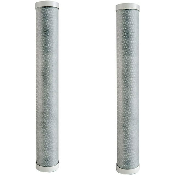 Compatible for K-00174 20" Carbon Block Water Filter Cartridge by CFS (2),Whole House Replacement 20” Filtration System – 5 Gallons